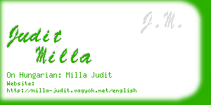 judit milla business card